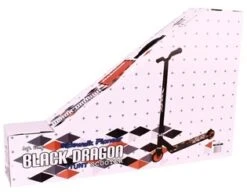 Stuntstep Black Dragon Rood SHOWMODEL -Bekende Speelgoed Winkel stuntstep black dragon rood nijdam 52ml 1 1