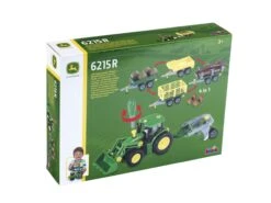 Theo Klein 3907 – John Deere Tractor Met Voorlader, Aanhanger (4 Modules) En Ploeg -Bekende Speelgoed Winkel theo klein 3907 John Deere tractor met aanahngwagen 4modules plus ploeg 2