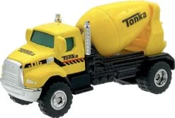 Tonka Combo-Pack Garbage-Truck + Cement-Mixer -Bekende Speelgoed Winkel tonka duo pack vuilnisauto betonmixer speelactief.nl 4