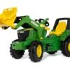 RollyFarmtrac John Deere 7310R + Rollytrac Lader JD Traptractor -Bekende Speelgoed Winkel traptractor john deere 7310R rollytoys
