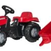 Rollykid MF + Aanhanger – Traptractor -Bekende Speelgoed Winkel traptractor rollykid massey ferguson rollytoys a012305 scaled 1