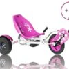 Triker Lady Rocker White Skelter -Bekende Speelgoed Winkel triker lady rocker ligfiets wit met roze bloemen