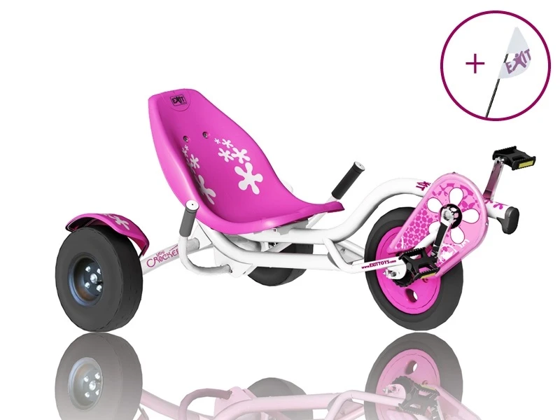 Triker Lady Rocker White Skelter 3 Triker Lady Rocker White Skelter