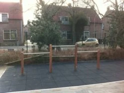 Professioneel Duikelrek Hardhout Trio-uitvoering OpenbaarGebruik -Bekende Speelgoed Winkel trio duikelstang 1