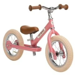 Trybike Steel Pink 2-in-1 Loopfiets Vintage Roze 10 Trybike Steel Pink 2-in-1 Loopfiets Vintage Roze -Bekende Speelgoed Winkel trybike steel pink 2