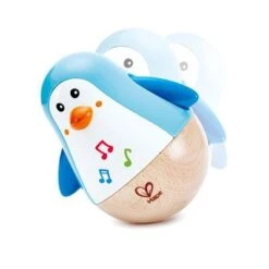 Muziek Tuimelaar Pinguin – Hape Music Wobbler -Bekende Speelgoed Winkel tuimelaar pinguin hape e0331 pinguin music wobbler 1 1