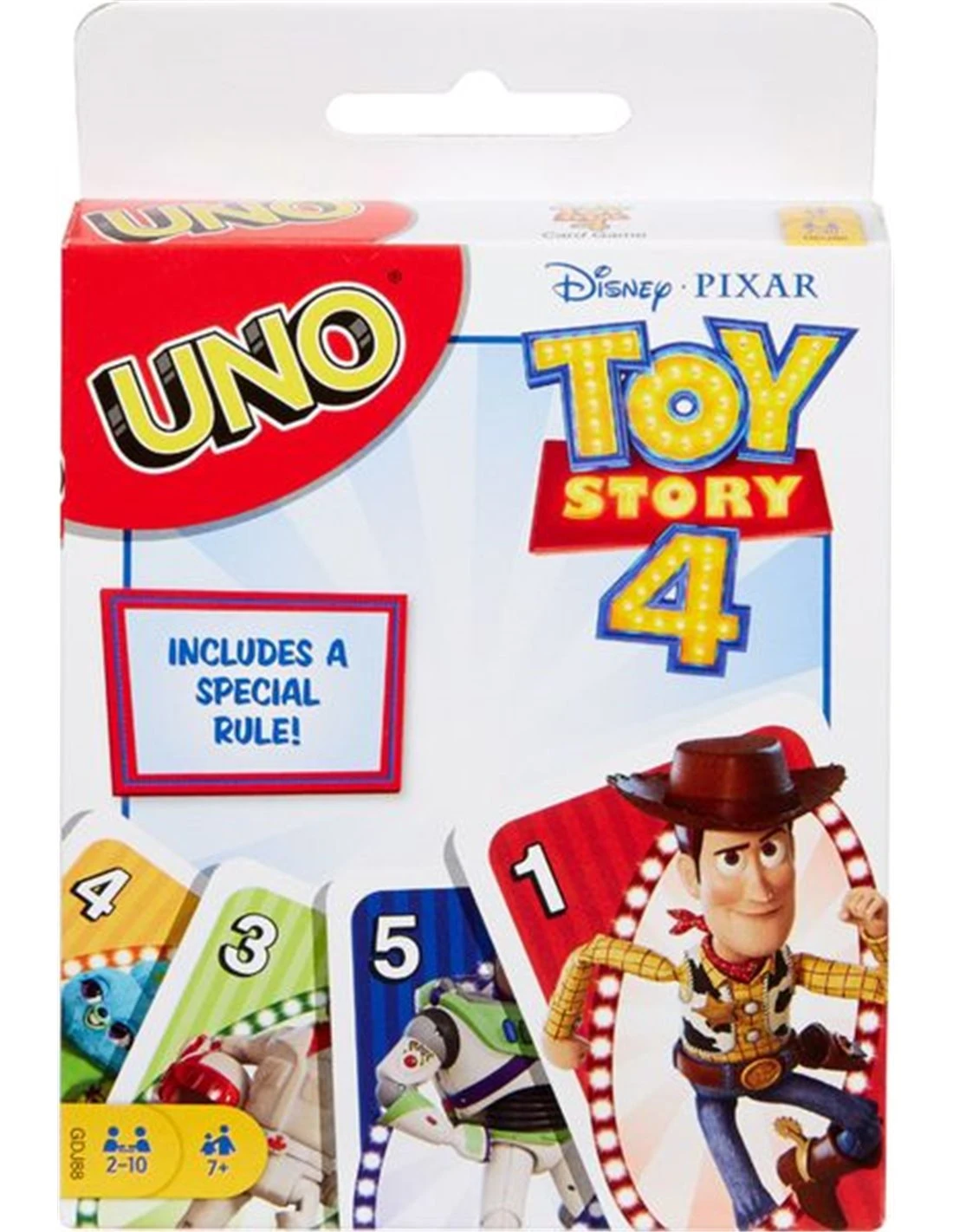 MATTEL UNO: Toy Story 4 3 MATTEL UNO: Toy Story 4