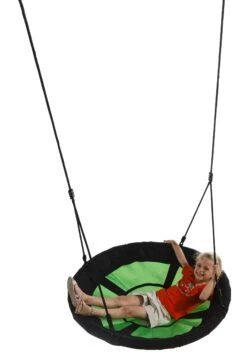 Vogelnestschommel Swibee Multikid Schommel Groen -Bekende Speelgoed Winkel vogelnestschommel swibee groen 2 scaled 1