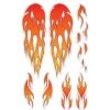Wishbonebike Stickerset Flames 1 Wishbonebike Stickerset Flames -Bekende Speelgoed Winkel wisbonebike stickers vlammen