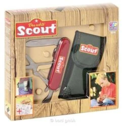 Scout 19316 Zakmes Met Foudraal Scouting Outdoor -Bekende Speelgoed Winkel zakmes scout 19316 1 1