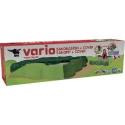 BIG Zandbak Vario Incl. Afdekzeil Kunststof Zandbak -Bekende Speelgoed Winkel zandbak big vario met afdekzeil 3
