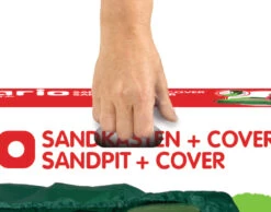 BIG Zandbak Vario Incl. Afdekzeil Kunststof Zandbak -Bekende Speelgoed Winkel zandbak big vario met afdekzeil 4