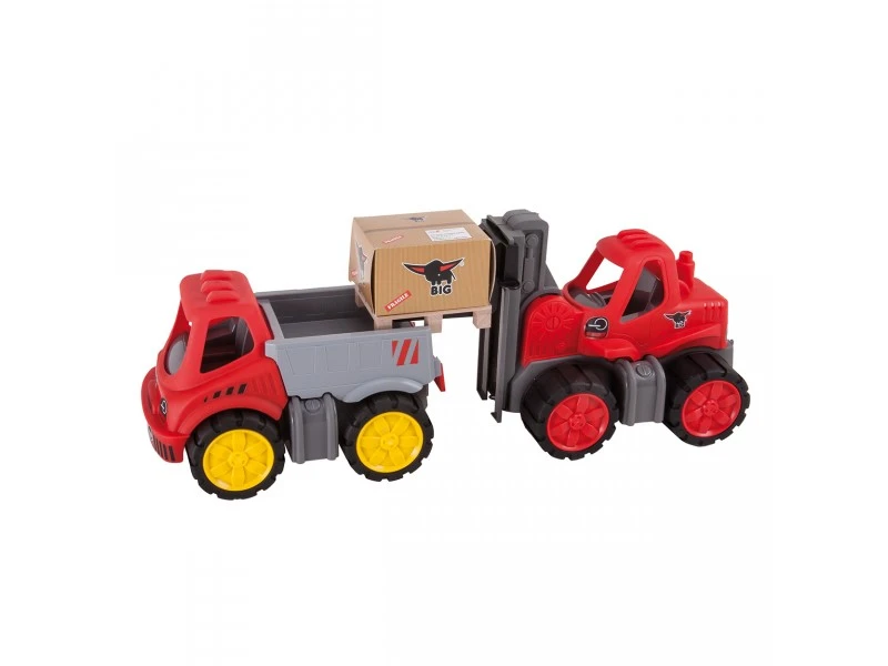 BIG Power Worker Midi Heftruck Zandbakauto 5 BIG Power Worker Midi Heftruck Zandbakauto - Afbeelding 4