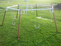 Schommel Zeskant (hout) Openbaar