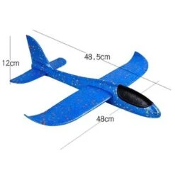 Zweefvliegtuig Werpvliegtuig Polystyreen Glider -Bekende Speelgoed Winkel zweefvliegtuig rood blauw polystireen foam glider 2 1